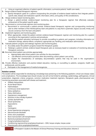 Preceptor Expectation Checklist.pdf A preceptor's manual mc pharm final volume 1 | PDF