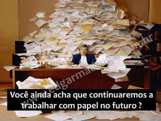 What is Google+?




Você ainda acha que continuaremos a
  trabalhar com papel no futuro ?
 