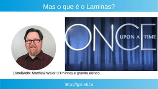 http://fgsl.eti.br
Mas o que é o Laminas?
Estrelando: Matthew Weier O'Phinney e grande elenco
 