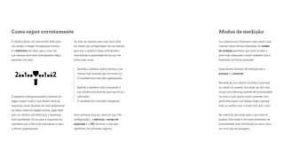 Como expor corretamente Modos de medição 
A câmera possui um mecanismo feito para 
nos ajudar a chegar na exposição correta: 
é o fotômetro. Ao olhar para o visor da 
sua câmera, você verá uma pequena régua 
parecida com esta: 
O pequeno retângulo/ponteiro embaixo da 
régua mostra o que a sua câmera acha da 
exposição atual. Quando ele está exatamente 
no meio, como na imagem acima, quer dizer 
que sua câmera considera que a exposição 
está equilibrada. Se vai para a esquerda, ela 
considera que a foto está subexposta, e para 
a direita, superexposta. 
Sua câmera usa o fotômetro para medir uma 
cena de várias formas diferentes. Os modos 
de medição permitem que você escolha o 
jeito mais adequado e assim trabalhe com o 
fotômetro de forma avançada. 
Duas formas famosas de medição são a 
pontual e a matricial. 
Na pontual, sua câmera só mede o que está 
no centro do quadro. Isso pode ser útil caso 
exista uma diferença grande de luminosidade 
na cena e você queira medir somente uma 
parte dela (como um retrato onde a pessoa 
está na sombra mas o fundo está sob o sol.) 
Na matricial, ela mede tudo o que está no 
quadro. Este modo é útil para momentos de 
luminosidade bem distribuída na cena, como 
em uma foto de paisagem. 
Ou seja: ao apontar para uma cena, você 
vai mexer nas configurações da sua câmera 
para que o ponteiro fique centralizado, 
controlando a quantidade de luz que vai 
entrar pela lente. 
Quando o ponteiro está à direita, a sua 
câmera está dizendo que há muita luz! 
O resultado será uma foto superexposta. 
Quando o ponteiro está à esquerda, a 
sua câmera está dizendo que não há luz 
suficiente! 
O resultado será uma foto subexposta. 
Para controlar essa luz, você vai usar três 
configurações: a abertura, o tempo de 
exposição e o ISO. Veremos o que elas 
significam nas próximas páginas. 
 