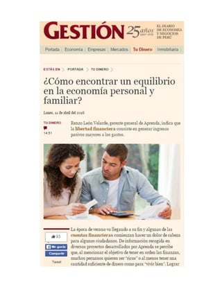 Diario Gestión - Abril 2016