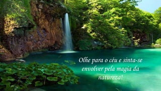 Olhe para o céu e sinta-se
 envolver pela magia da
       natureza!
 