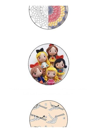 São Mais de 1 Mil grá몭cos Que Irão Te Ajudar Muito! Modelos Variados
Para Você ter Uma Grande diversidade de Modelos
Você Irá Receber mais de 7 MIL Modelos De Amigurumis, Um Mais
Lindo Que O Outro Para Aprender Sem Erro.
 