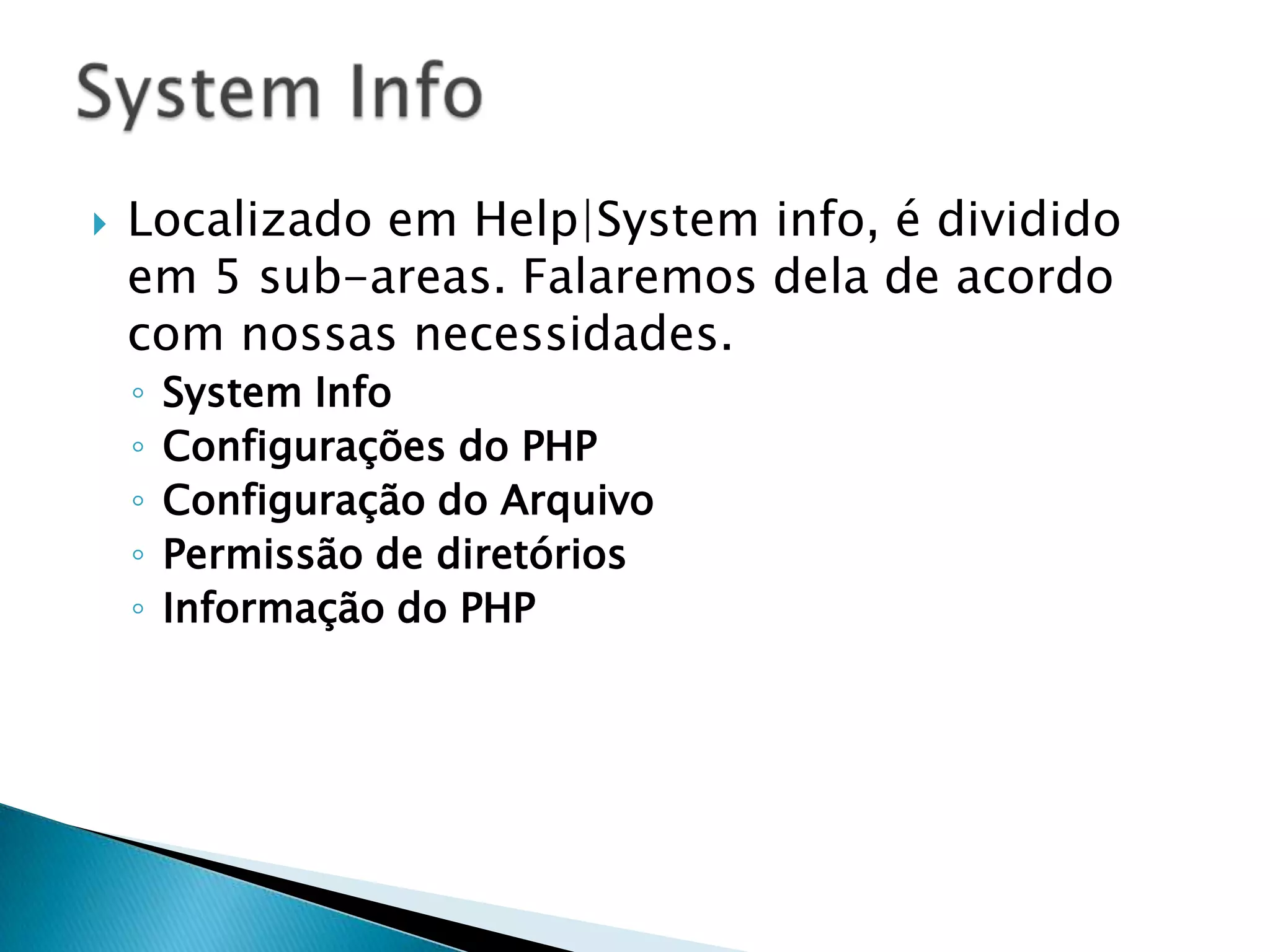 Esta apresentação é uma adaptação do livro “LearnJoomla! 1.5 Fast !” – A beginner’s visual step-by-stepguide to set upusefulJoomla! websites in a fewhours!Criado por: Saurabh R. BhideWebsite: www.lagoona.inO material original está sob a Atribuição da licença “CreativeCommons”, Índia.Para mais detalhes, acessehttp://creativecommons.org/licenses/by/2.5/in/Sobre o autor