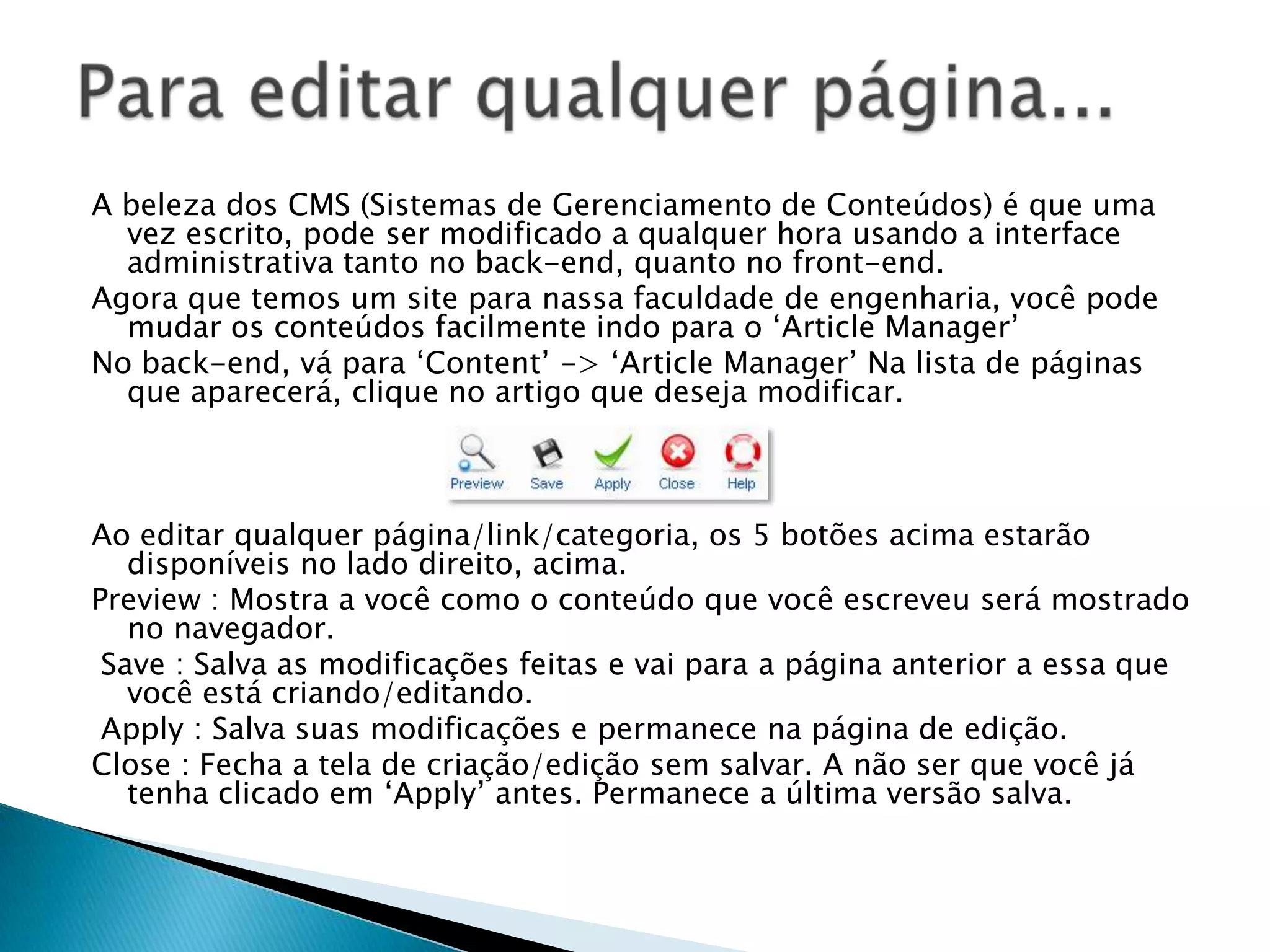 Clique em Extensions -> Language Manager