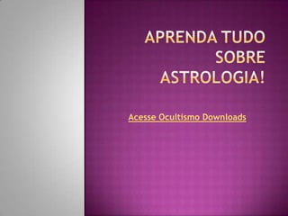 Acesse Ocultismo Downloads
 