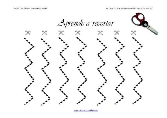 aprende a recortar r nivel inicial
