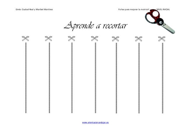 aprende a recortar r nivel inicial