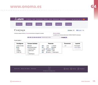 www.onoma.es                             G4




CC   molinodeideas.es   Verbo Avanzado   115
 