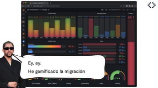 Cómo hacer que sea un éxito
Ey, ey.
He gamificado la migración
 