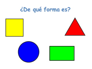 ¿De quéformaes?