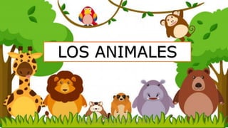LOS ANIMALES
Autor pictogramas: Sergio Palao Procedencia: ARASAAC
(http://arasaac.org) Licencia: CC (BY-NC-SA) Autor: Blanca
F-D O
 