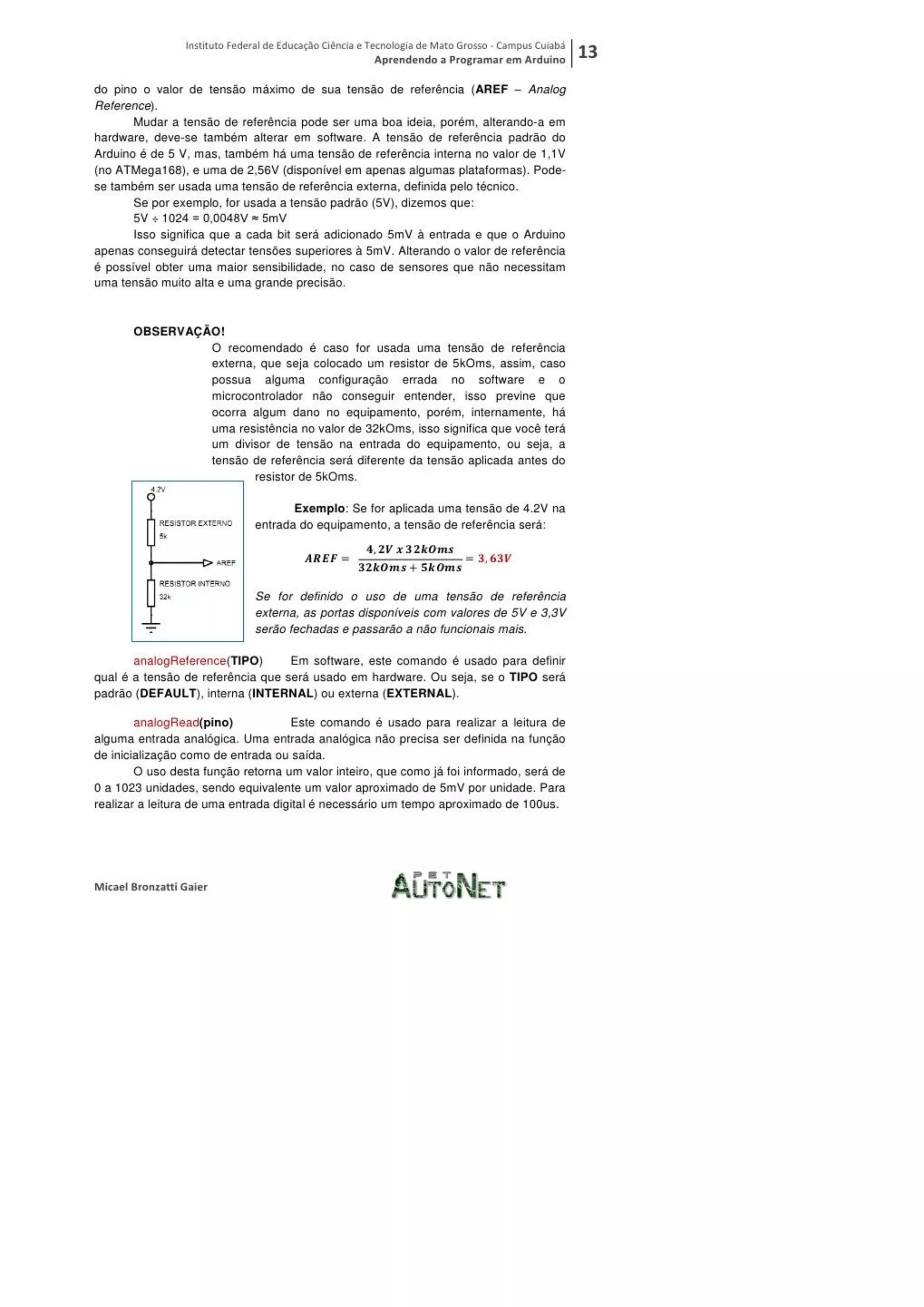 Aprendendo a programar em arduino