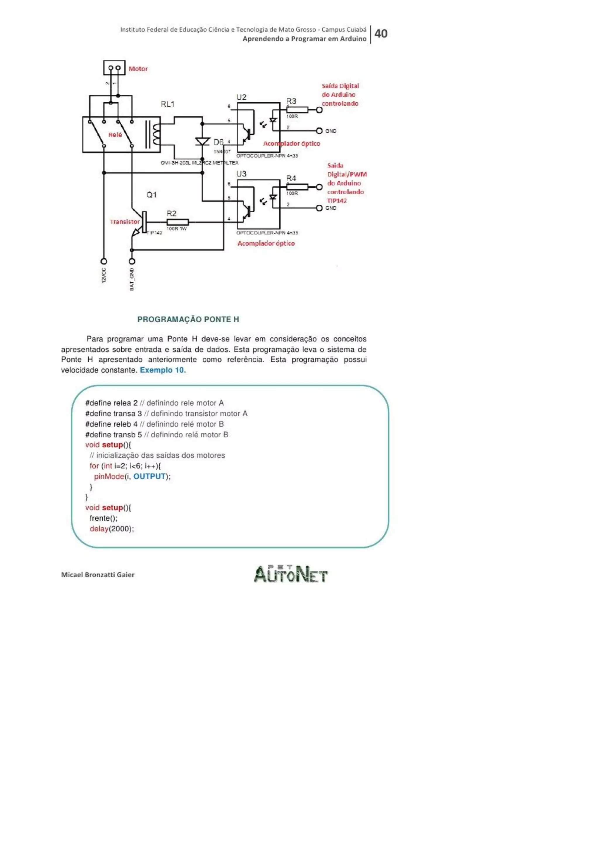 Aprendendo a programar em arduino