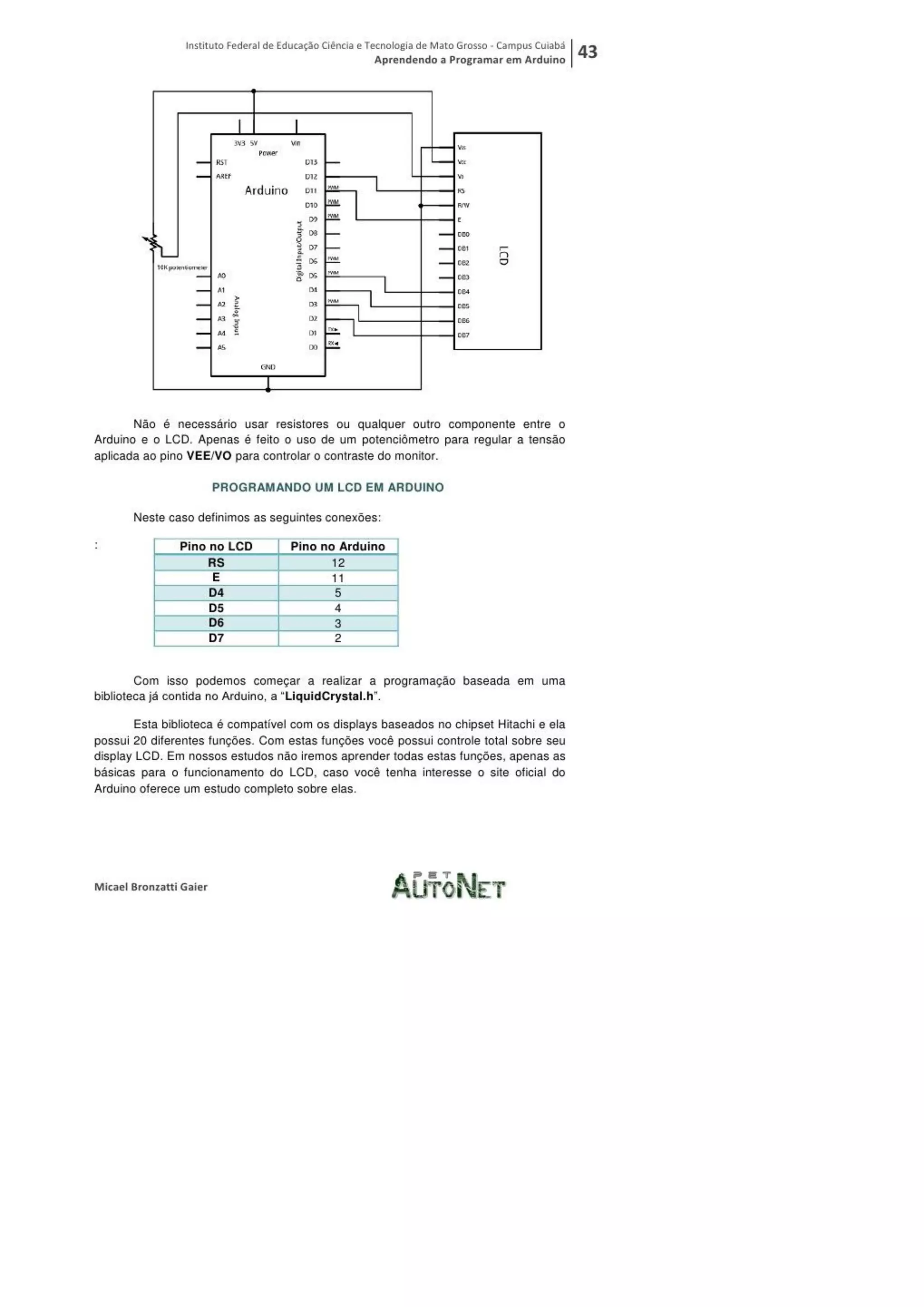 Aprendendo a programar em arduino