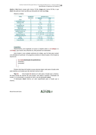 Aprendendo a programar em arduino