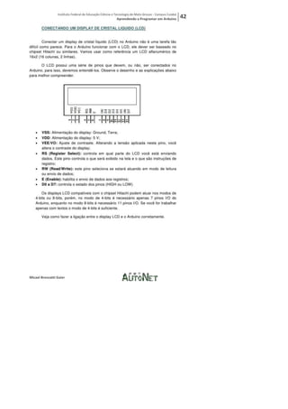 Aprendendo a programar em arduino