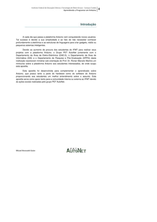 Aprendendo a programar em arduino