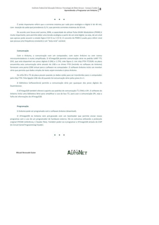 Aprendendo a programar em arduino