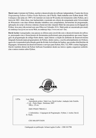 Aprendendo python 2a edição | PDF