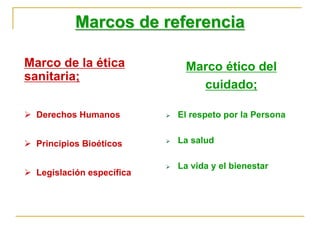 Aprender A Cuidar La Dimension Etica Del Cuidado