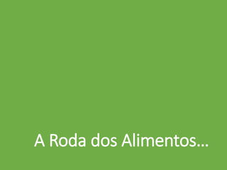 A Roda dos Alimentos…
 