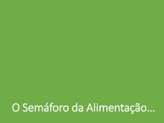 O Semáforo da Alimentação…
 