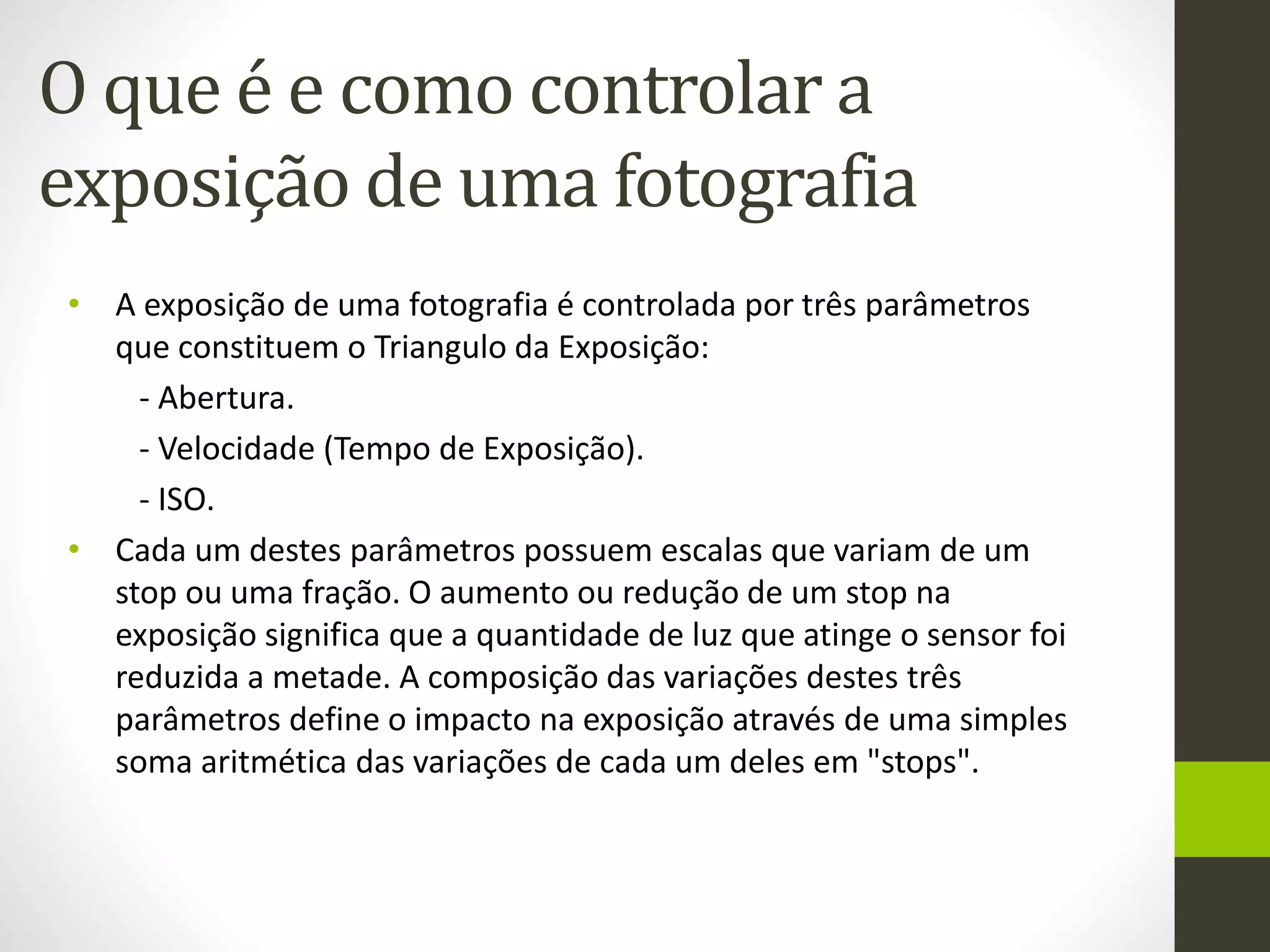 Conceitos Técnicos da Fotografia | PPT
