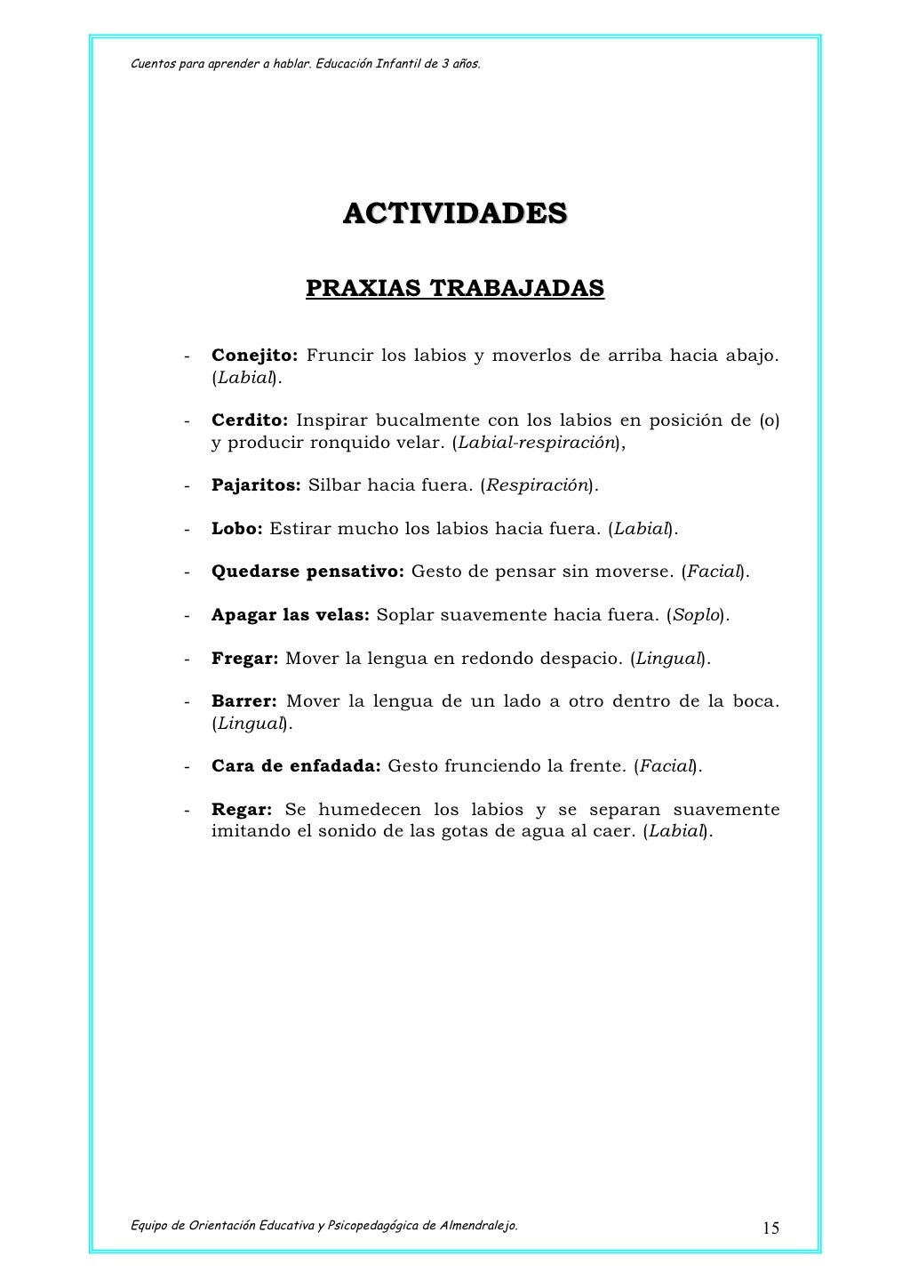 Cuentos para aprender a hablar