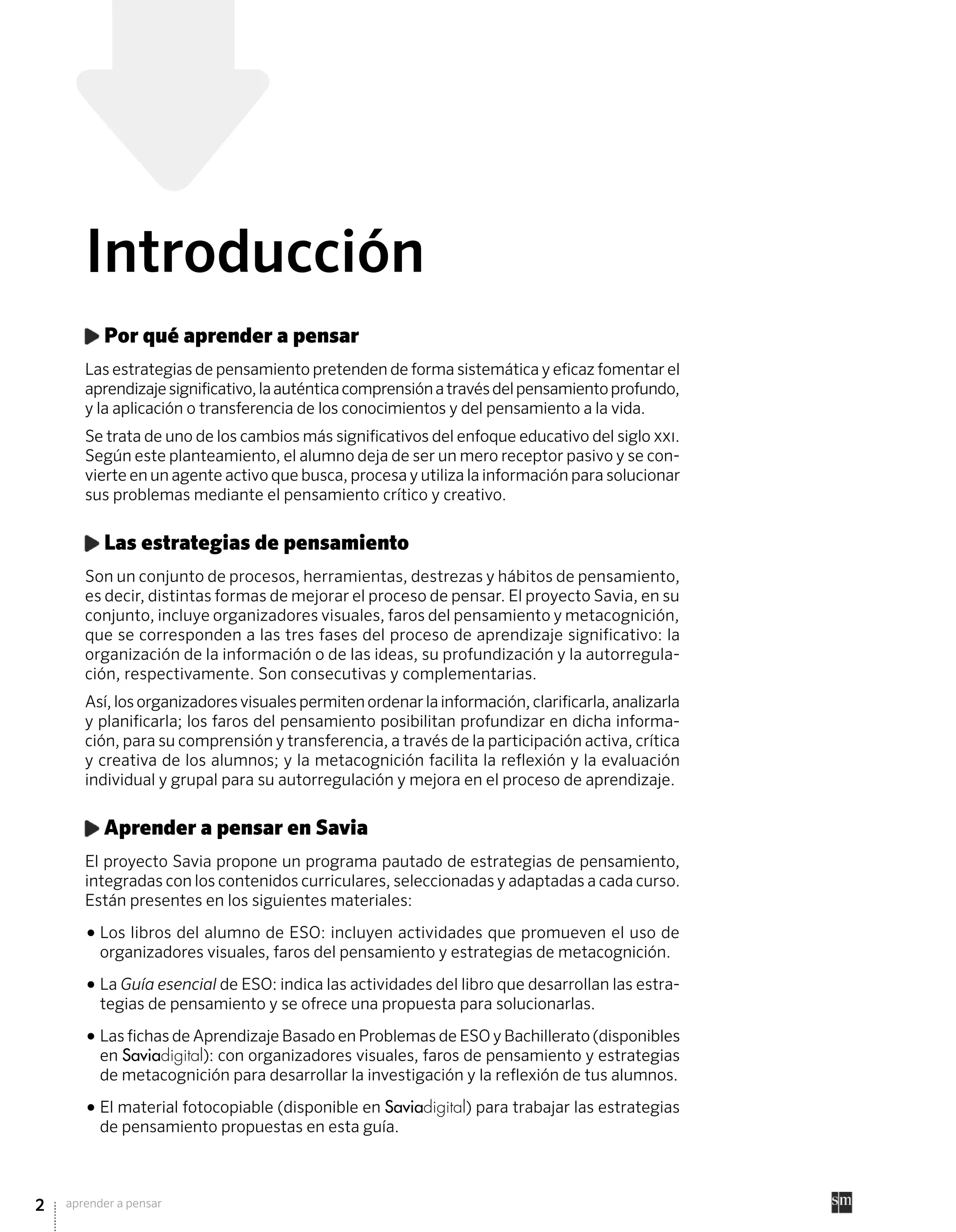 Aprender a pensar | PDF