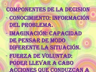 INCERTIDUMBRE Se da cuando falta información, y por este motivo el problema no esta totalmente clarificad, o bien no se puede seleccionar una de las opciones porque faltan datos. 