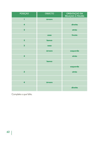 64
SÍNTESE DO DIA
OBJECTIVOS
- Desenvolver a capacidade de reflexão e de síntese.
DESENVOLVIMENTO
DA ACTIVIDADE
- Cerca de trinta minutos antes do final da sessão, formar gru-
pos de 3-4 elementos;
- Cada subgrupo deve identificar e registar 3-4 questões
fundamentais da sessão;
- Se ainda houver tempo, cada grupo relata aos outros
elementos as conclusões a que chegou.
TEMPO APROXIMADO
- 30 minutos.
OBSERVAÇÕES
- O mediador ou o formador completará neste dia, ou no início
da sessão seguinte, algumas questões importantes que não
tenham sido referidas por nenhum dos subgrupos.
 