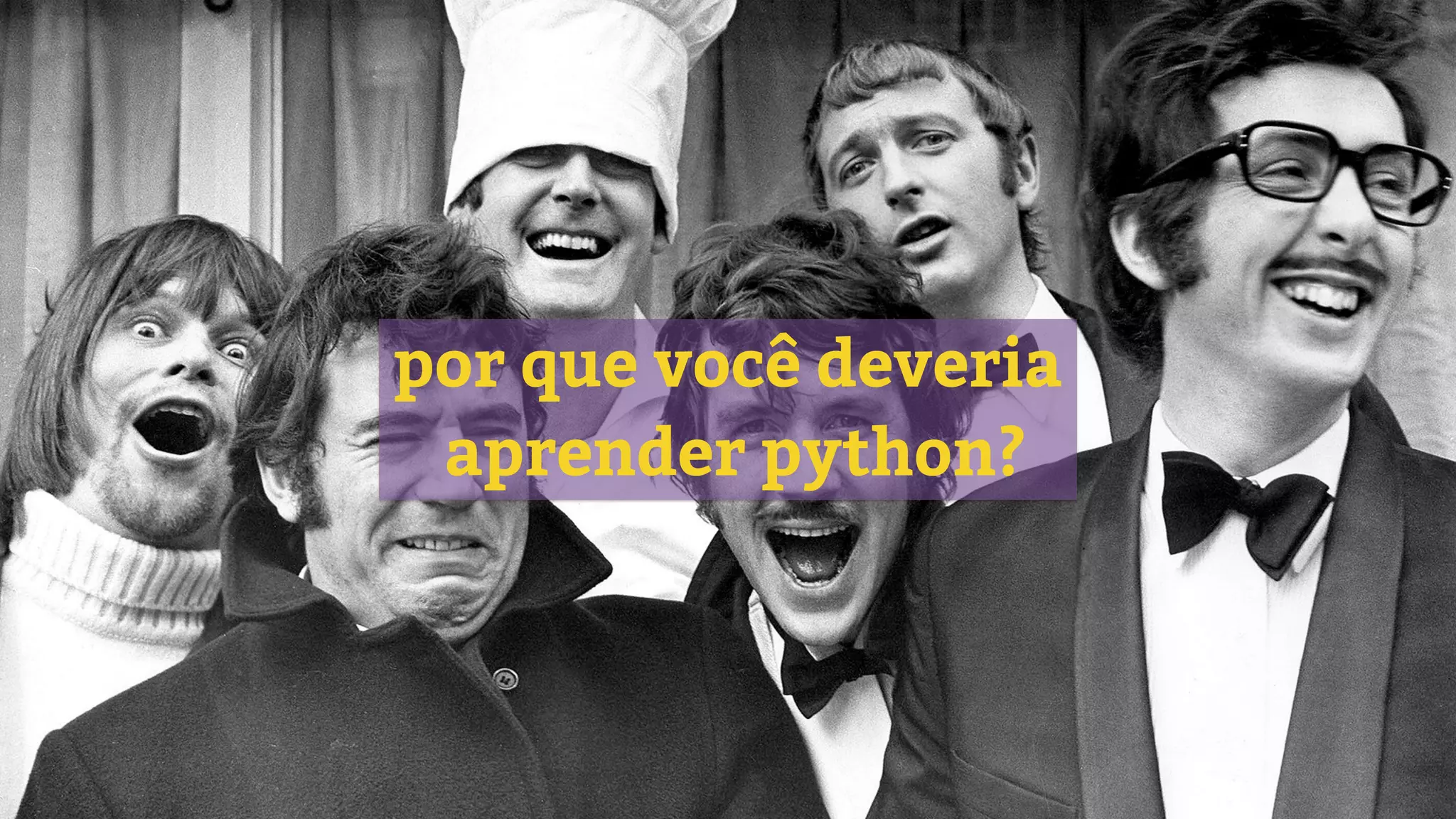 por que você deveria aprender python? 