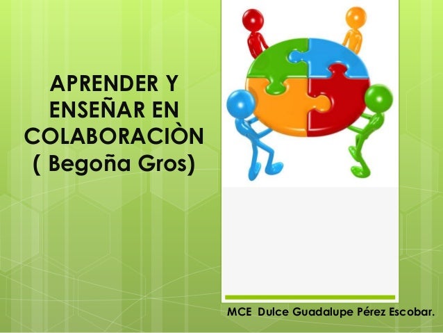 Aprender y enseñar en colaboracion