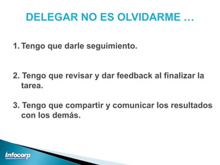 Aprendiendo a Delegar