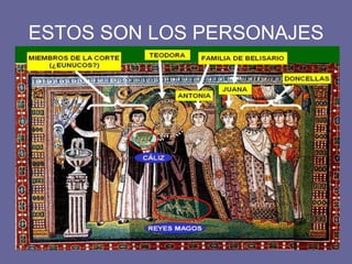 ESTOS SON LOS PERSONAJES