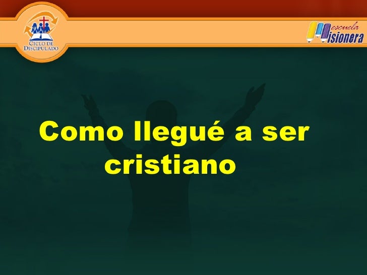 Aprendiendo a testificar por cristo