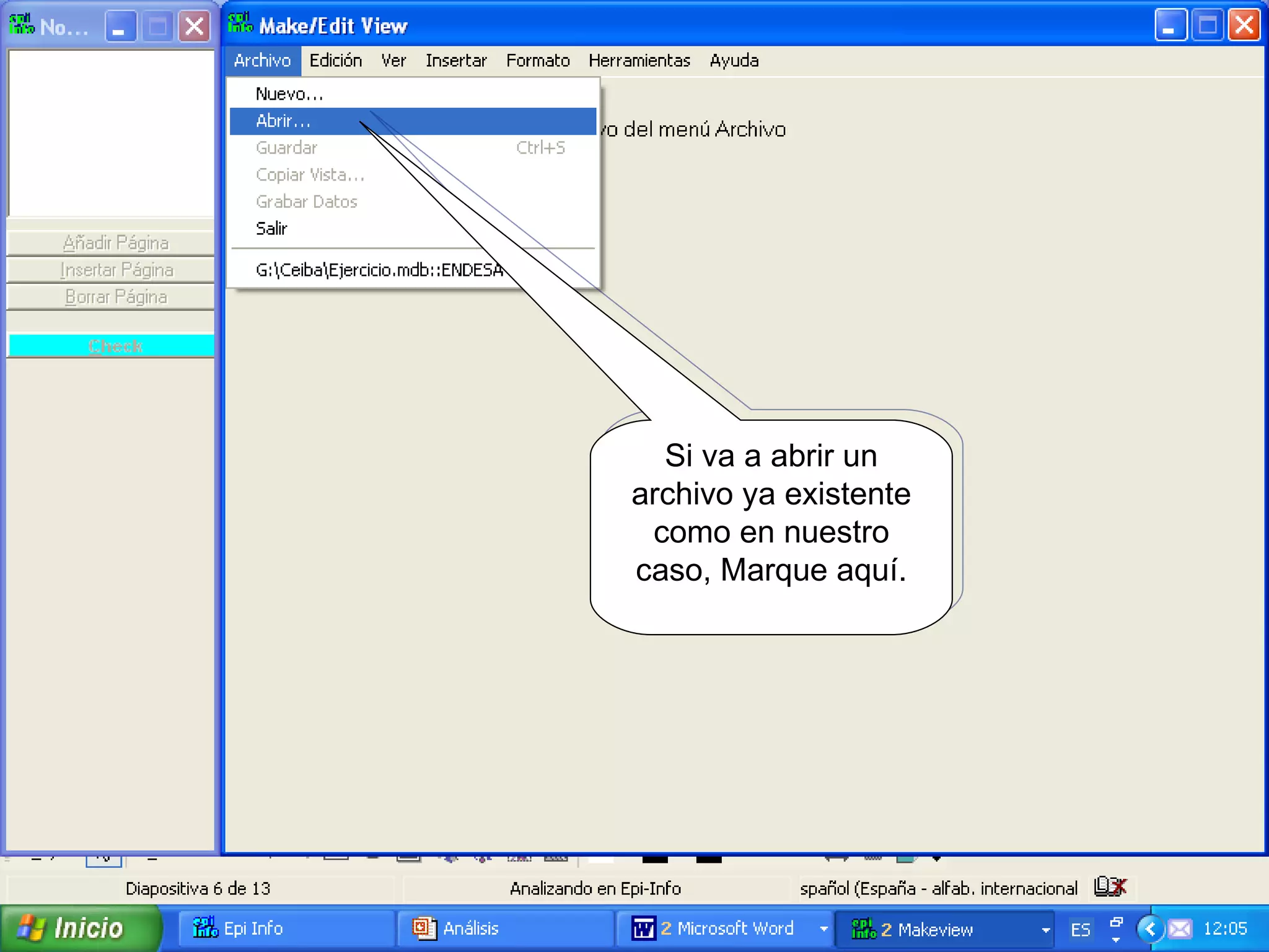 Aprendiendo A Usar Epi Info | PPS