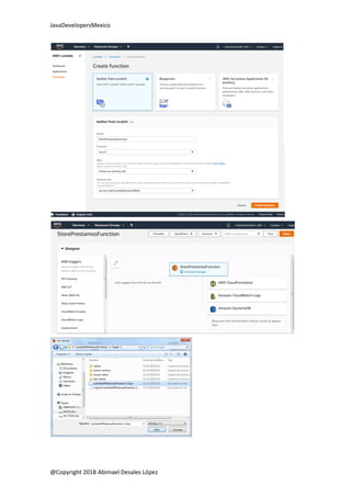 Aprendiendo AWS Lambda con API Gateway y DynamoDB | PDF