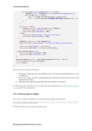 Aprendiendo AWS Lambda con API Gateway y DynamoDB | PDF
