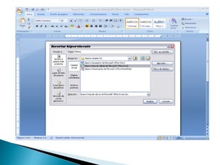 Aprendiendo microsoft word