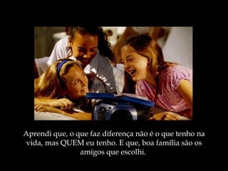 Sempre há uma saída, confie.