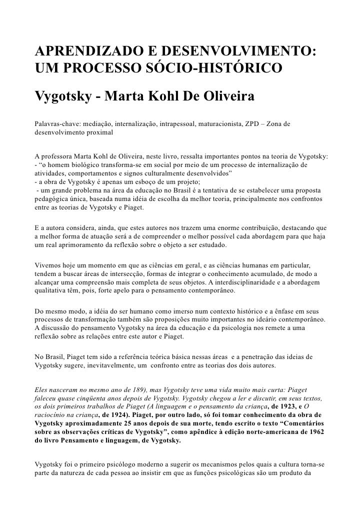vygotsky marta kohl