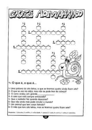 Aprendizagem diveritida   8 anos