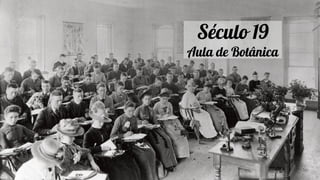 Século 19
Aula de Botânica
 