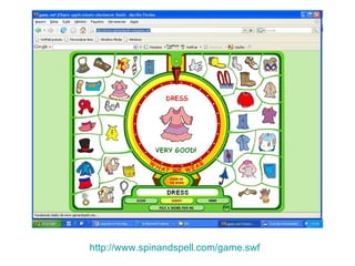 http://www.spinandspell.com/game.swf 