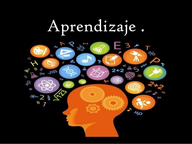 Aprendizaje . 