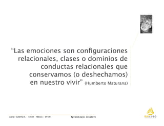 Aprendizaje Creativo. Ciee4 Mexicojulio 08