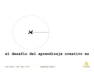 Aprendizaje Creativo. Ciee4 Mexicojulio 08