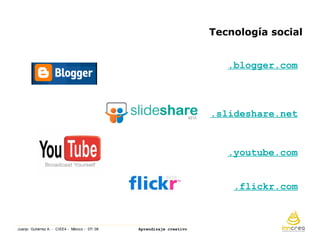 Aprendizaje Creativo. Ciee4 Mexicojulio 08